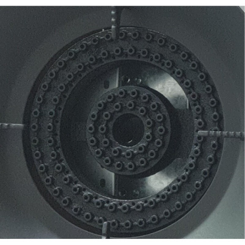 PROTON INM1 Επιτραπέζια Εστία Υγραερίου Μονή Inox