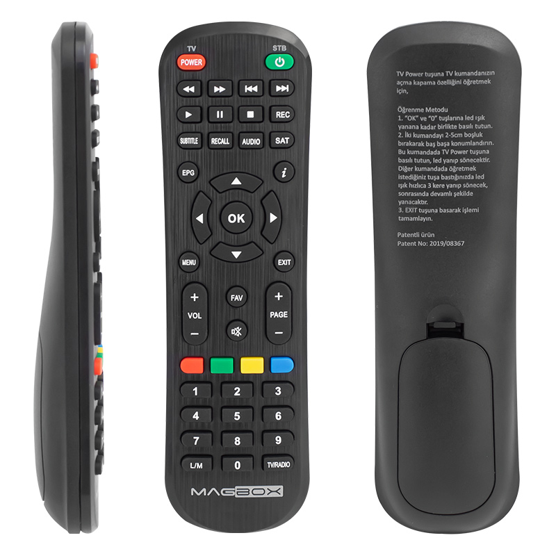 MAGBOX - LEON HD REMOTE CONTROL