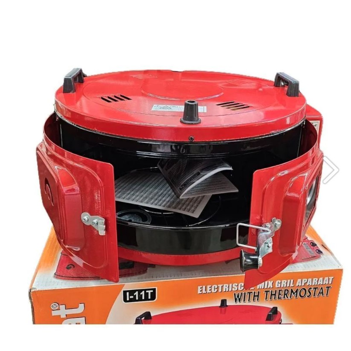 ITIMAT I-11T RED ROUND OVEN 1011