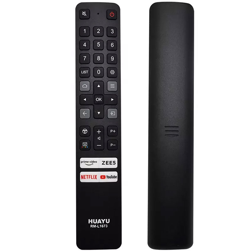 TCL RM-L1673 NETFLIX YOUTUBE Prime Video ZEE5 Remote Control