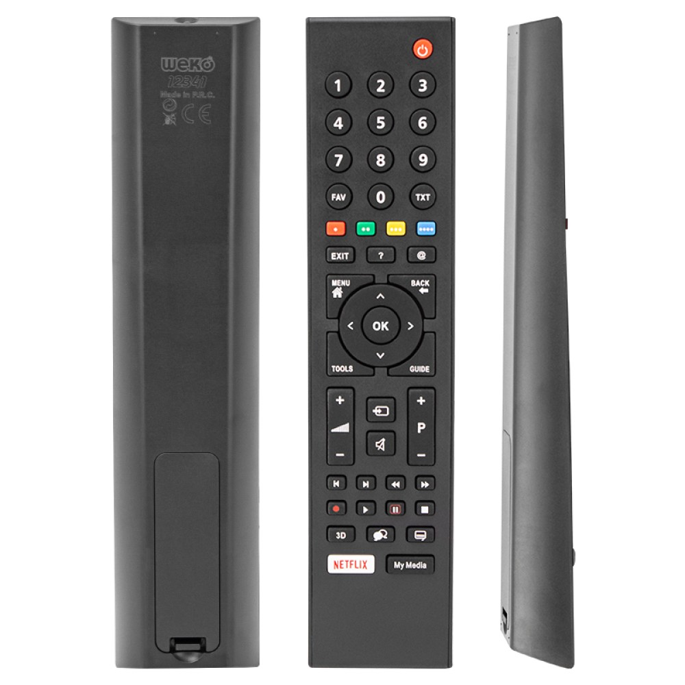 GRUNDIG BEKO Netflix My Media Remote Control 12341