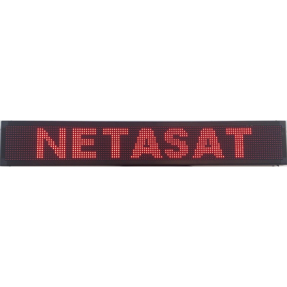 ΔΙΑΦΗΜΗΣΤΙΚΗ ΠΙΝΑΚΙΔΑ LED 128x16 ΚΟΚΚΙΝΗ