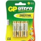 GP ULTRA ALKALINE BATTERY LR03 AAA BLISTER 4