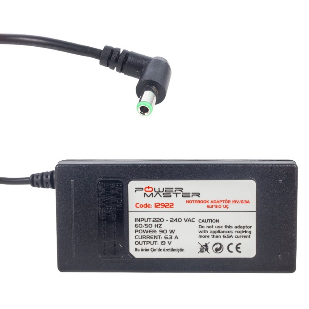 POWERMASTER 19V-6.3A POWER SUPPLY