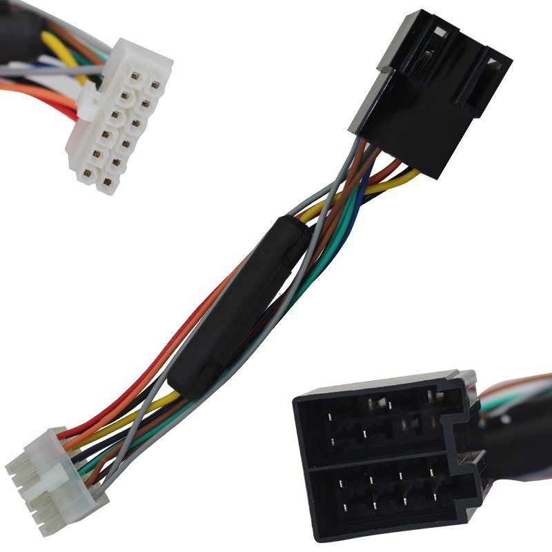 12 PIN TO ISO SOCKET FOR CAR RADIO CD