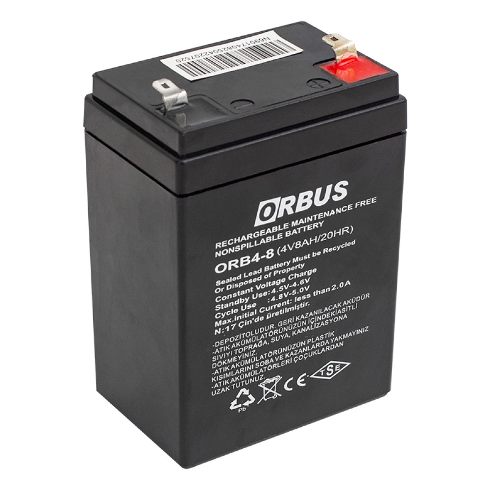 ORBUS ORB4-8 4V 8.0Ah Μπαταρία
