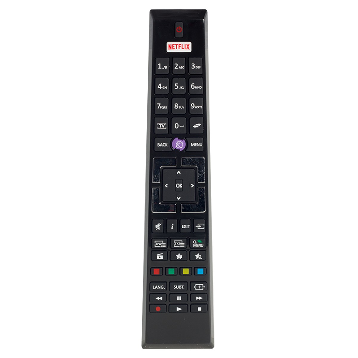 VESTEL RM-L1396 Netflix Remote Control