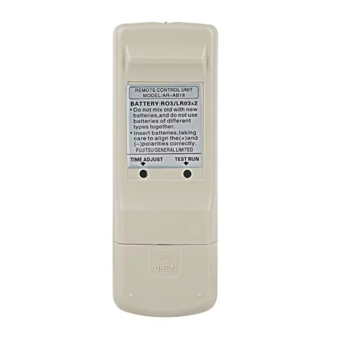 FUJITSU AR-AB18 A/C Remote Control