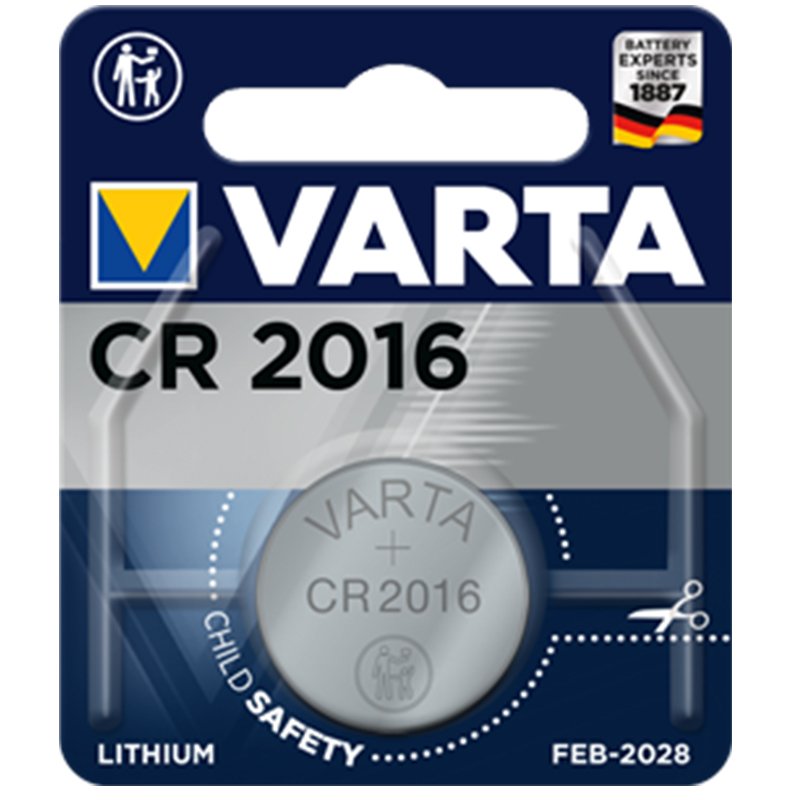 VARTA CR2016 3V Μπαταρία Λιθίου