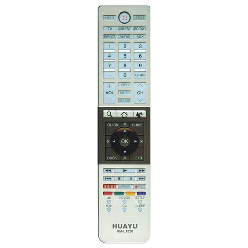 TOSHIBA RM-L1328 NETFLIX REMOTE CONTROL