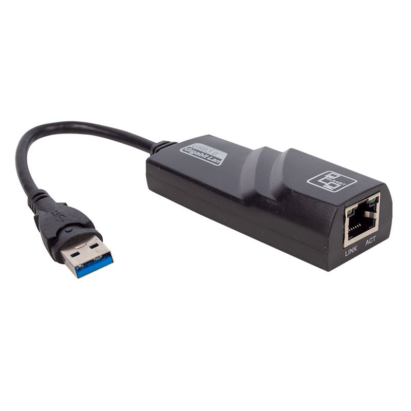POWERMASTER PM-16299 USB 3.0 to 10/100/1000 Mbps Gigabit Ethernet Adapter