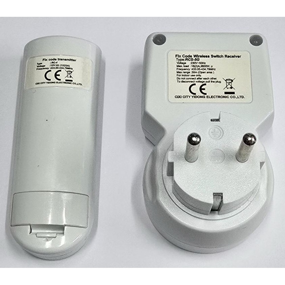 YI-DONG RCS-5G Ασύρματο Διακόπτη για Θερμαντικά  3600W