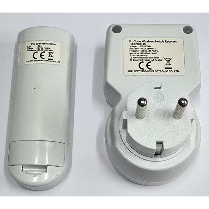 YI-DONG RCS-5G Ασύρματο Διακόπτη για Θερμαντικά  3600W