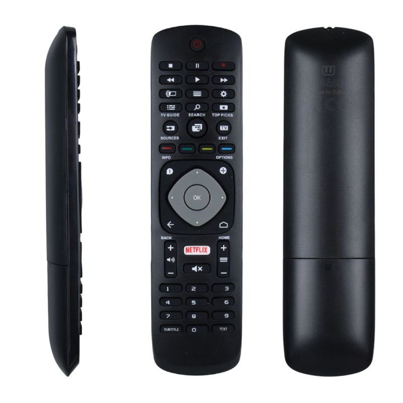 PHILIPS RM-L1285 NETFLIX LED TV REMOTE CONTROL