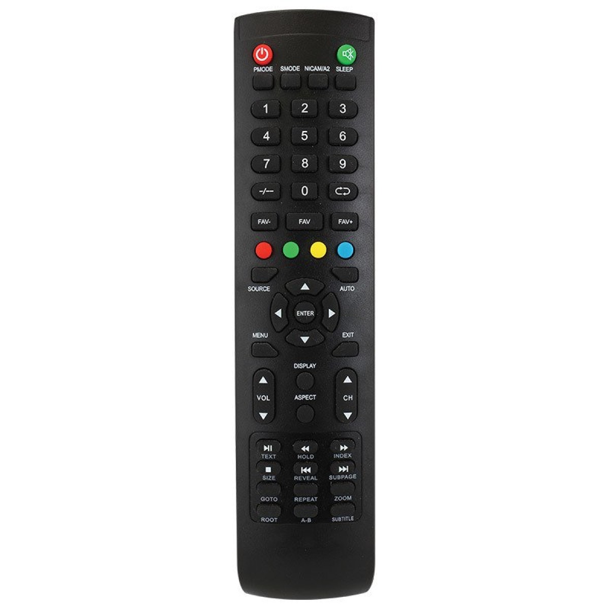 YUMATU ONYX LED TV REMOTE CONTROL 16453