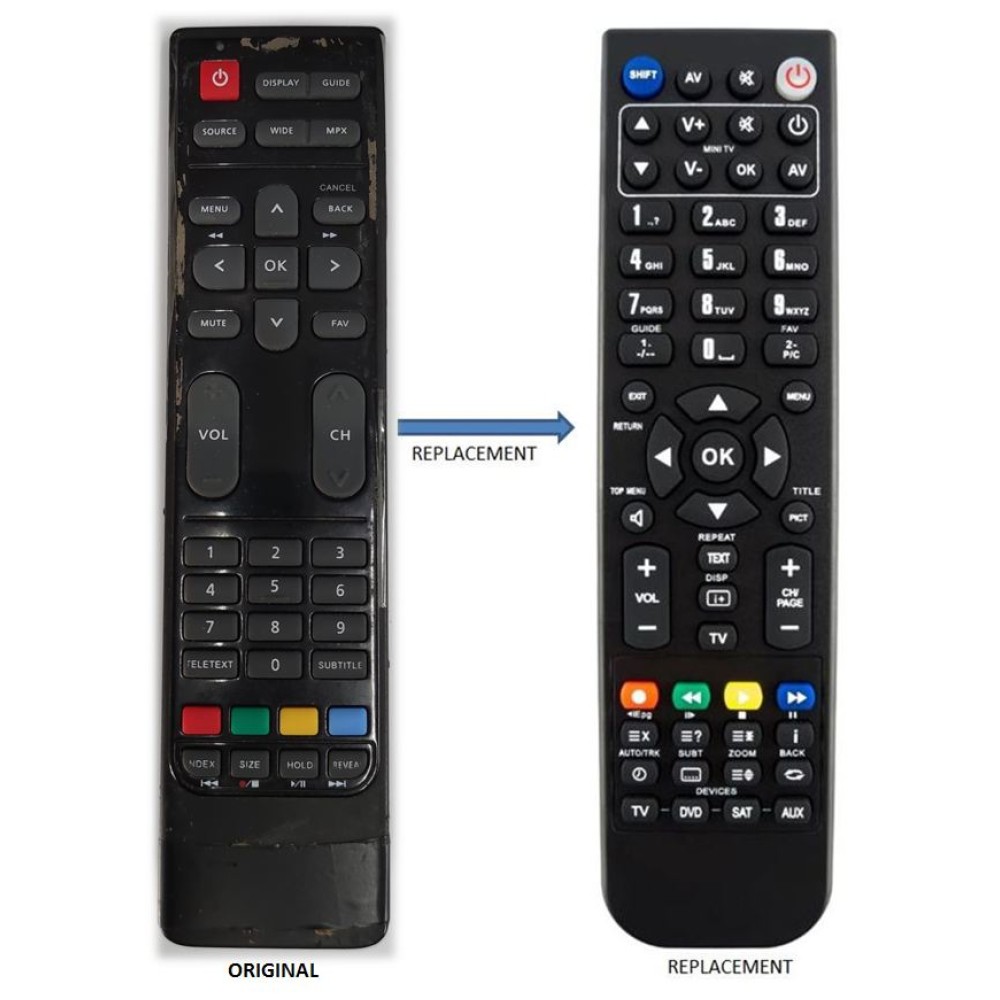 ACER REPLACEMENT REMOTE CONTROL