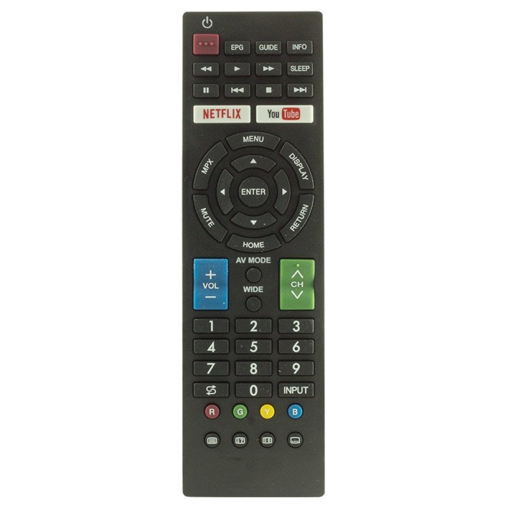 SHARP RM-L1346 LED TV NETFLIX - YOUTUBE REMOTE CONTROL