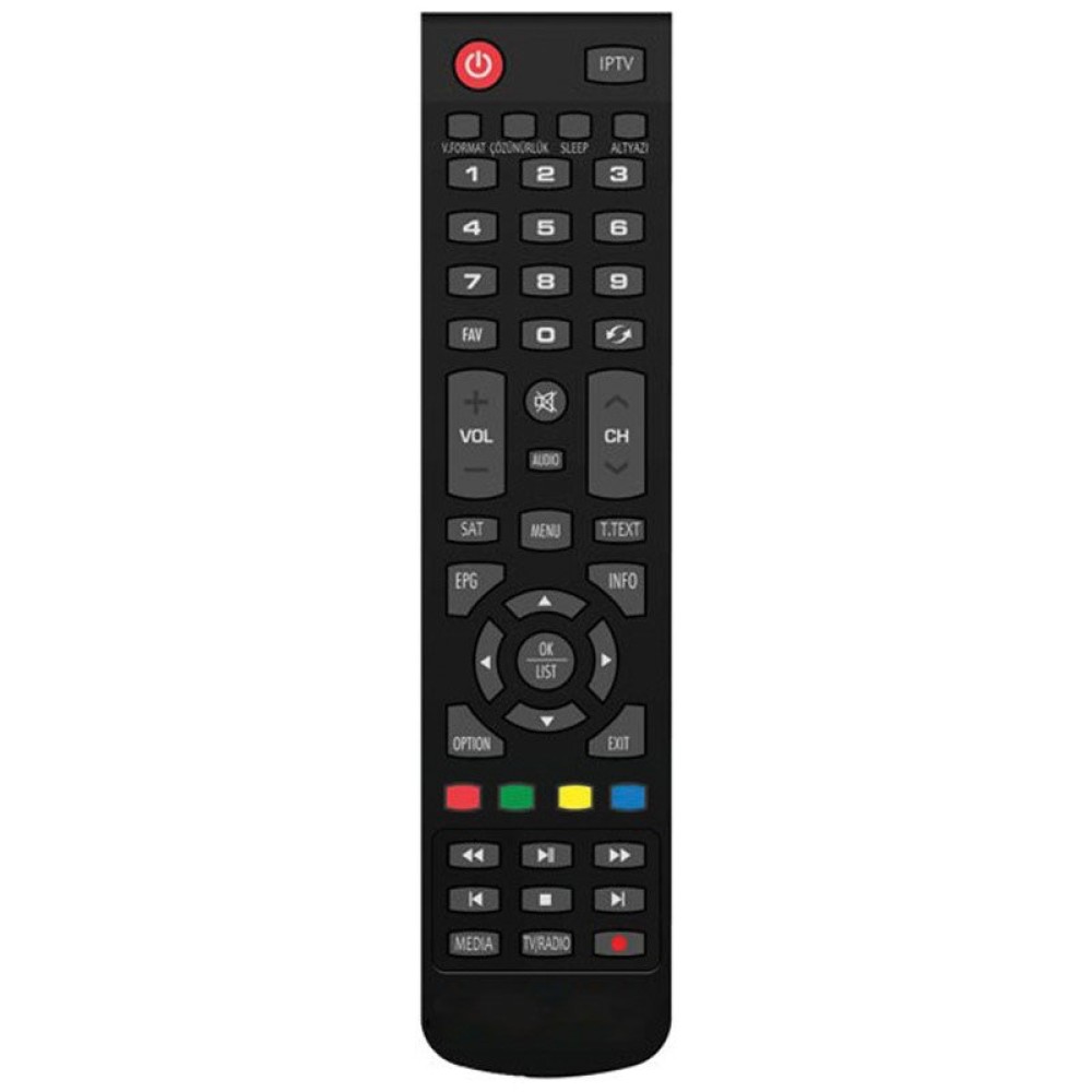 HIREMCO TURBO IP TV REMOTE CONTROL
