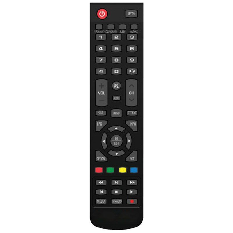 HIREMCO TURBO IP TV REMOTE CONTROL