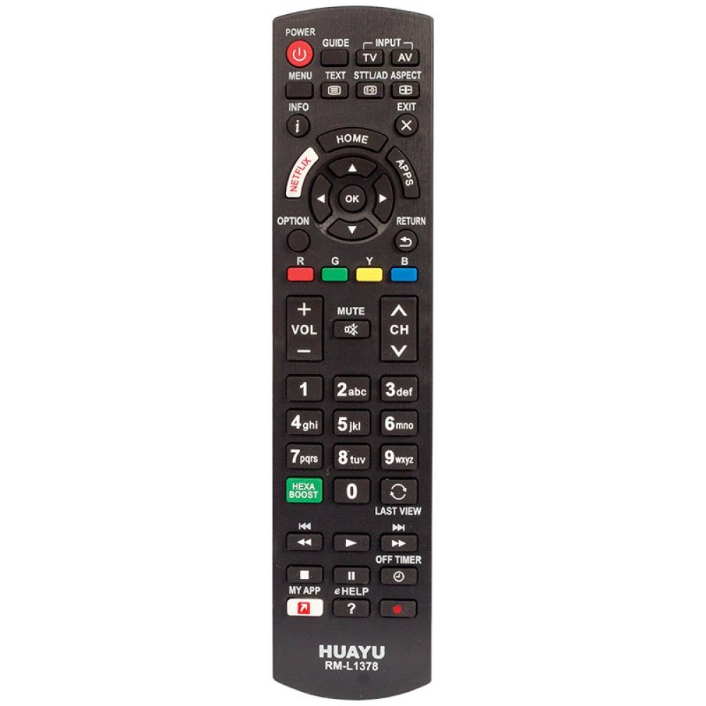 PANASONIC REMOTE CONTROL RM-L1378