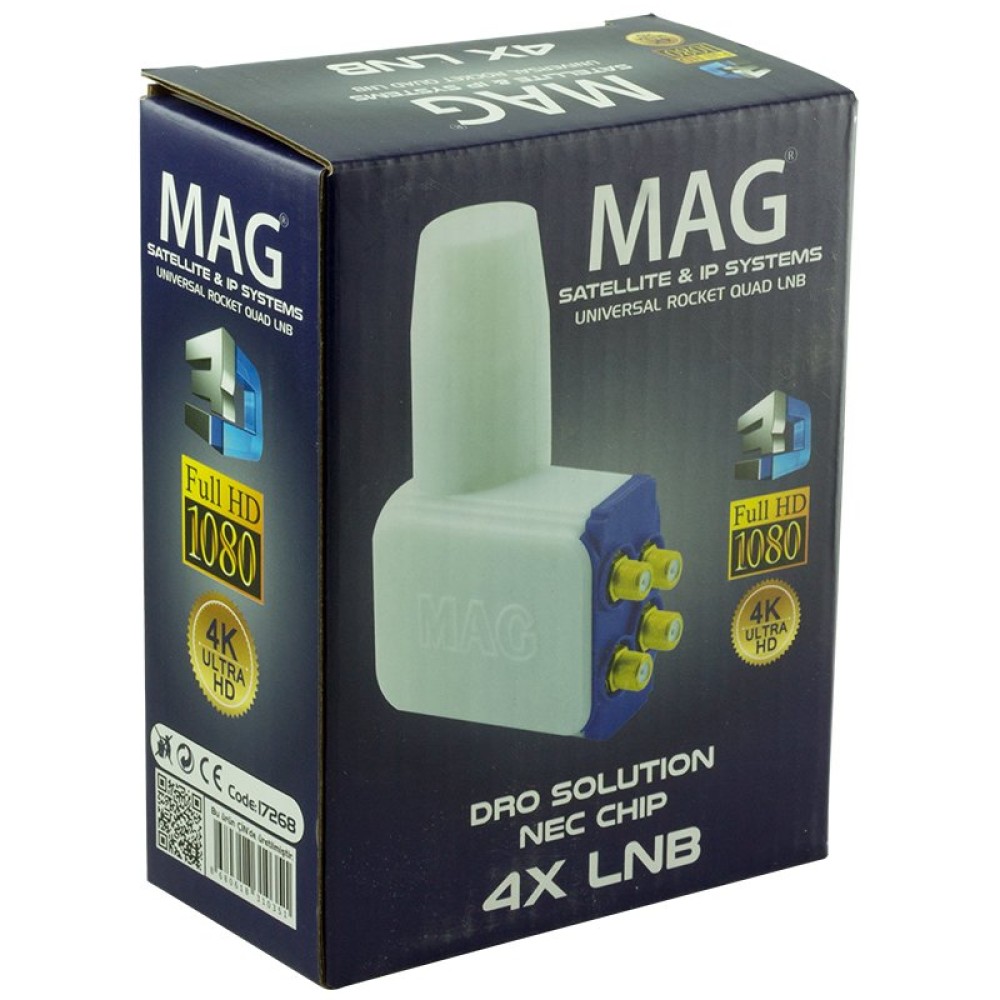 MAG ROCKET QUAD SLIM LNB