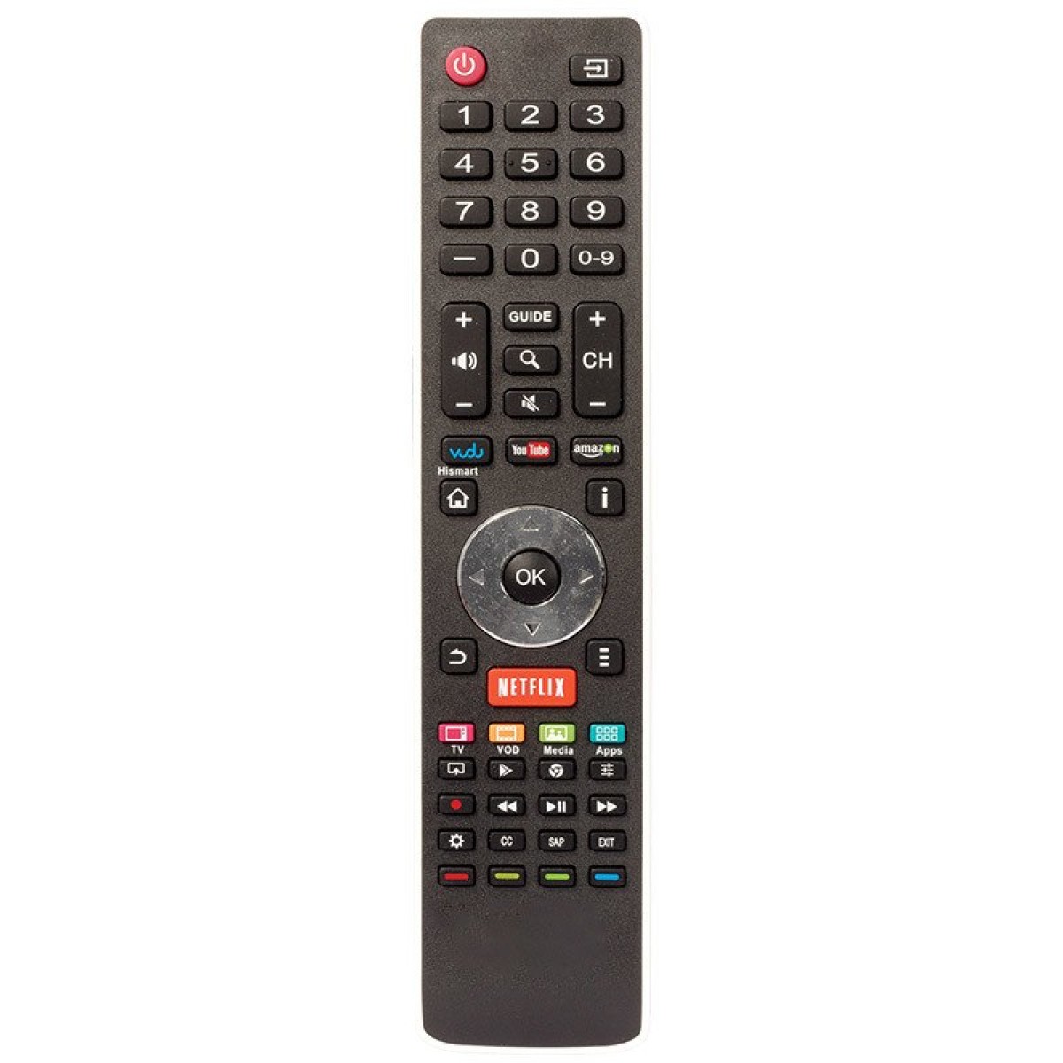 HISENSE RM-L1365 LED TV REMOTE CONTROL