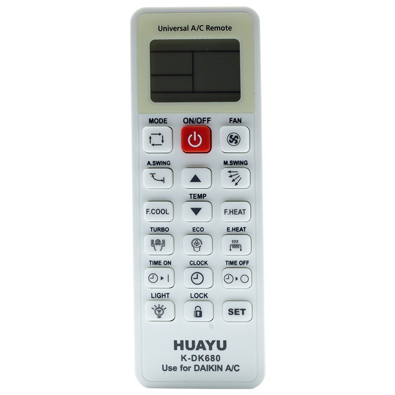 DAIKIN AIR CONDITION UNIVERSAL REMOTE CONTROL