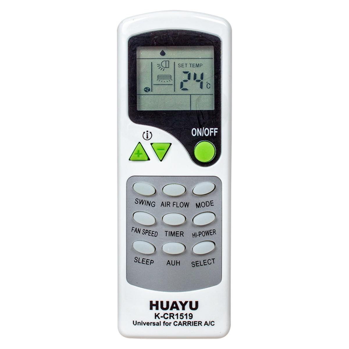 CARRIER AIR CONDITION UNIVERSAL REMOTE CONTROL