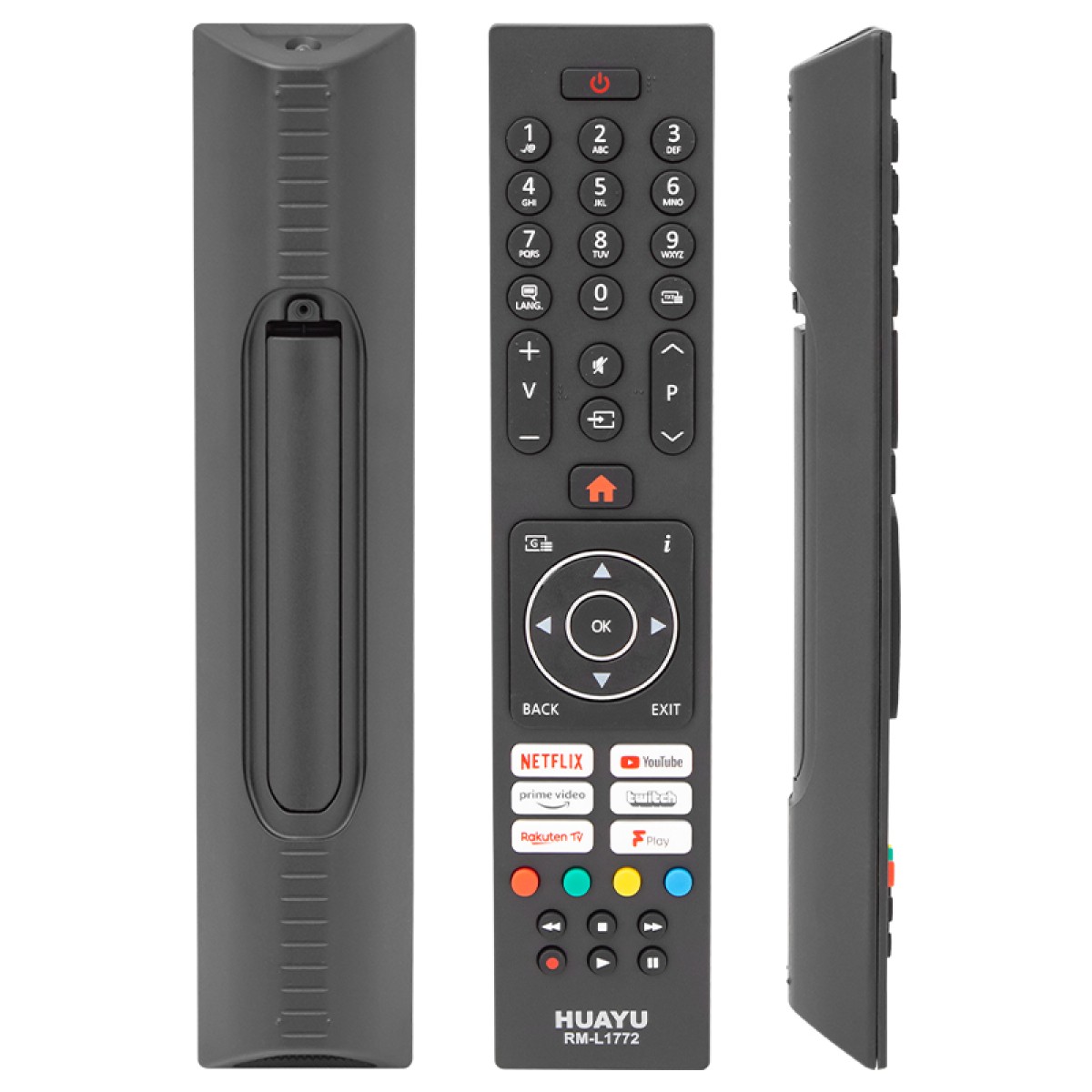 JVC, HITACHI, F&U, VESTEL RM-L1772 Universal Remote Control