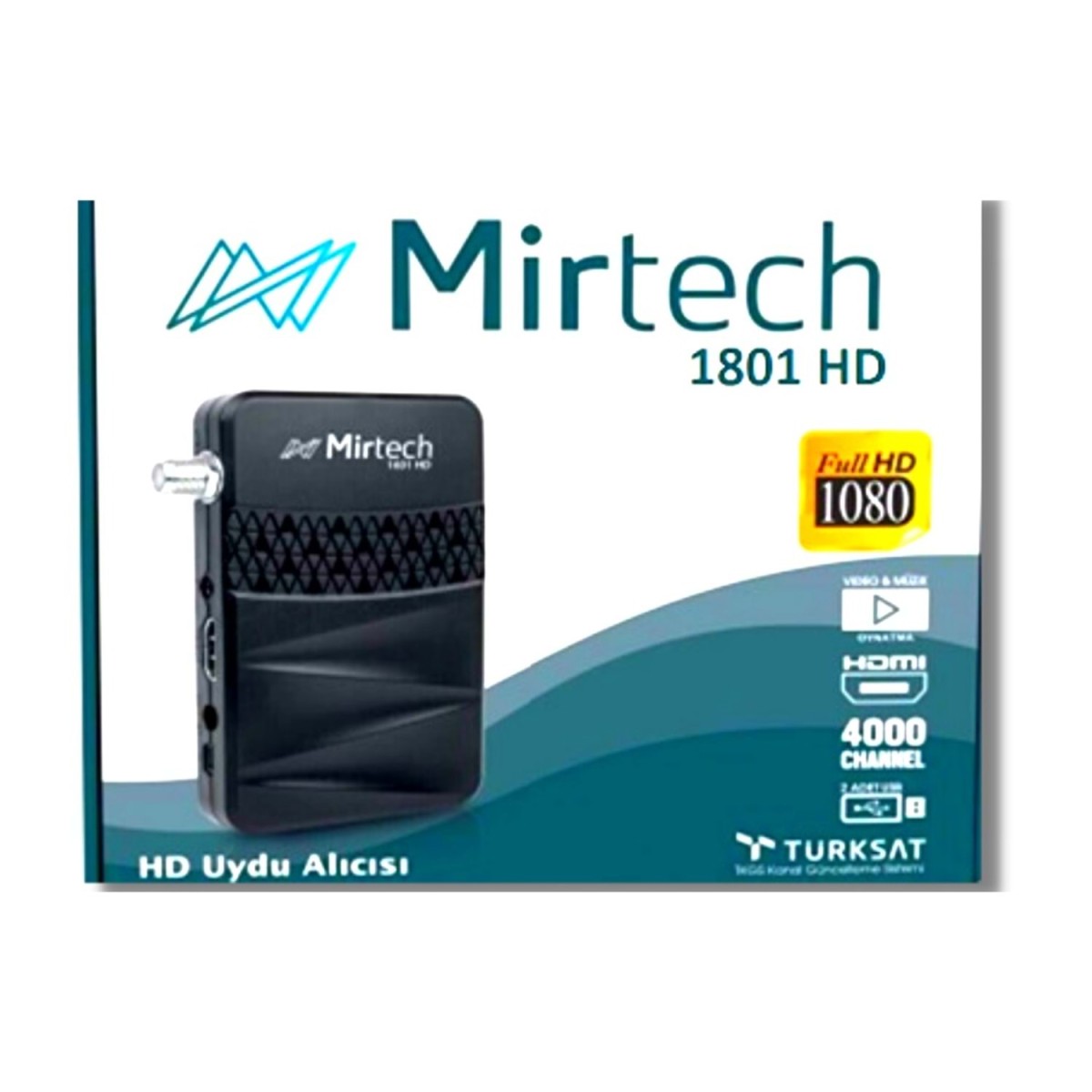 MIRTECH 1801 HD MINI SATELLITE RECEIVER