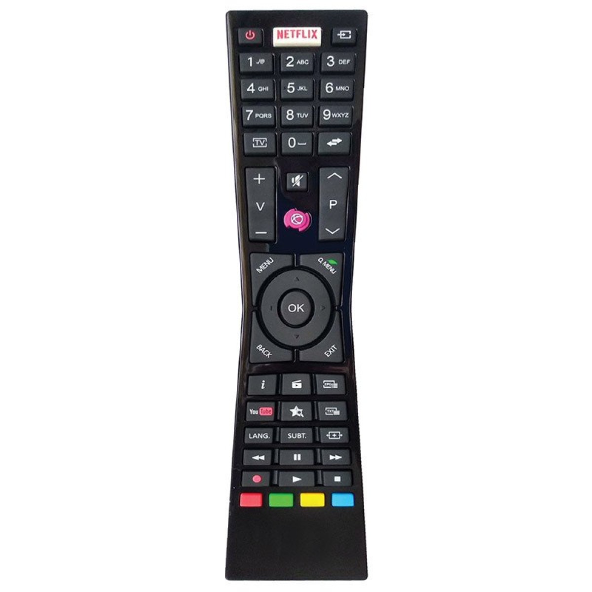 JVC NETFLIX / YOUTUBE REMOTE CONTROL 18329