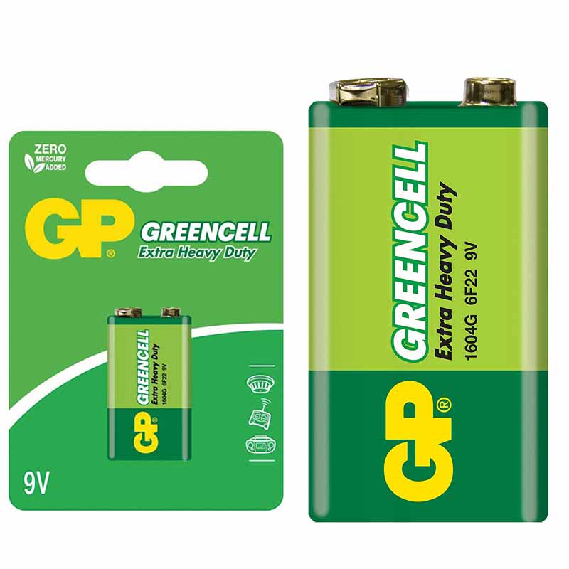 GP 9V BATTERY 1 PCS BLISTER