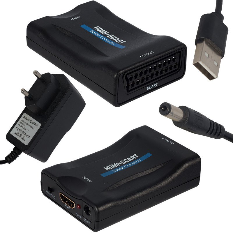 POWERMASTER HDMI TO SCART CONVERTER