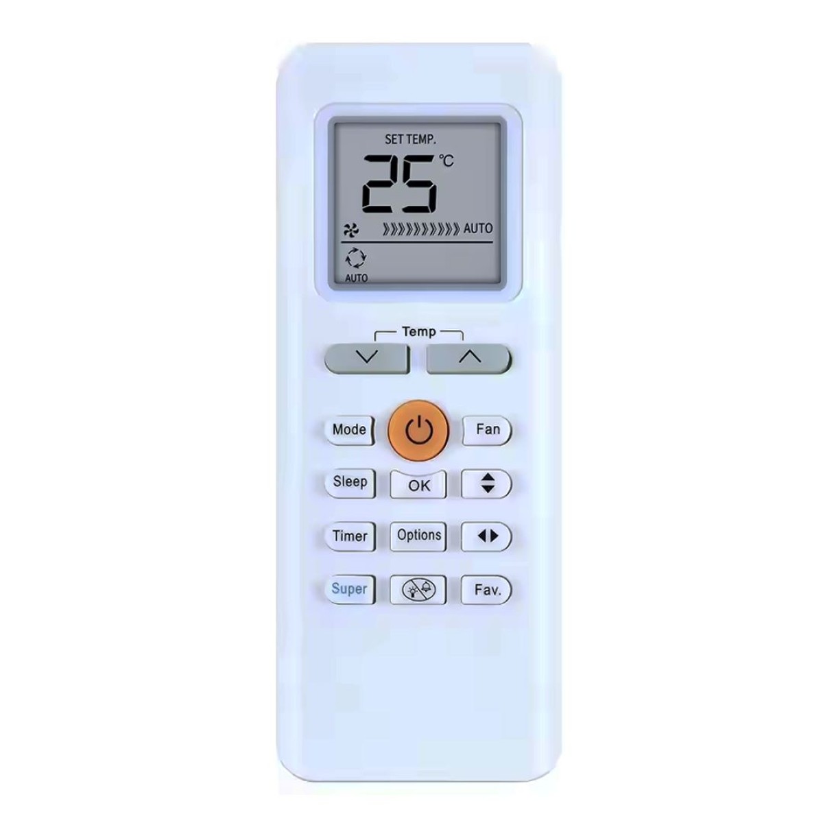 MIDEA BLANC 12000 BTU Τηλεχειριστήριο A/C