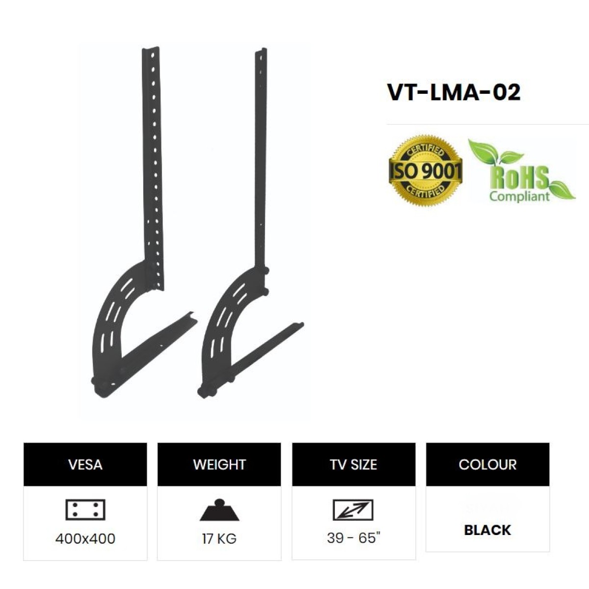 RAMTECH LCD - PLASMA TV UNIVERSAL TABLE STAND