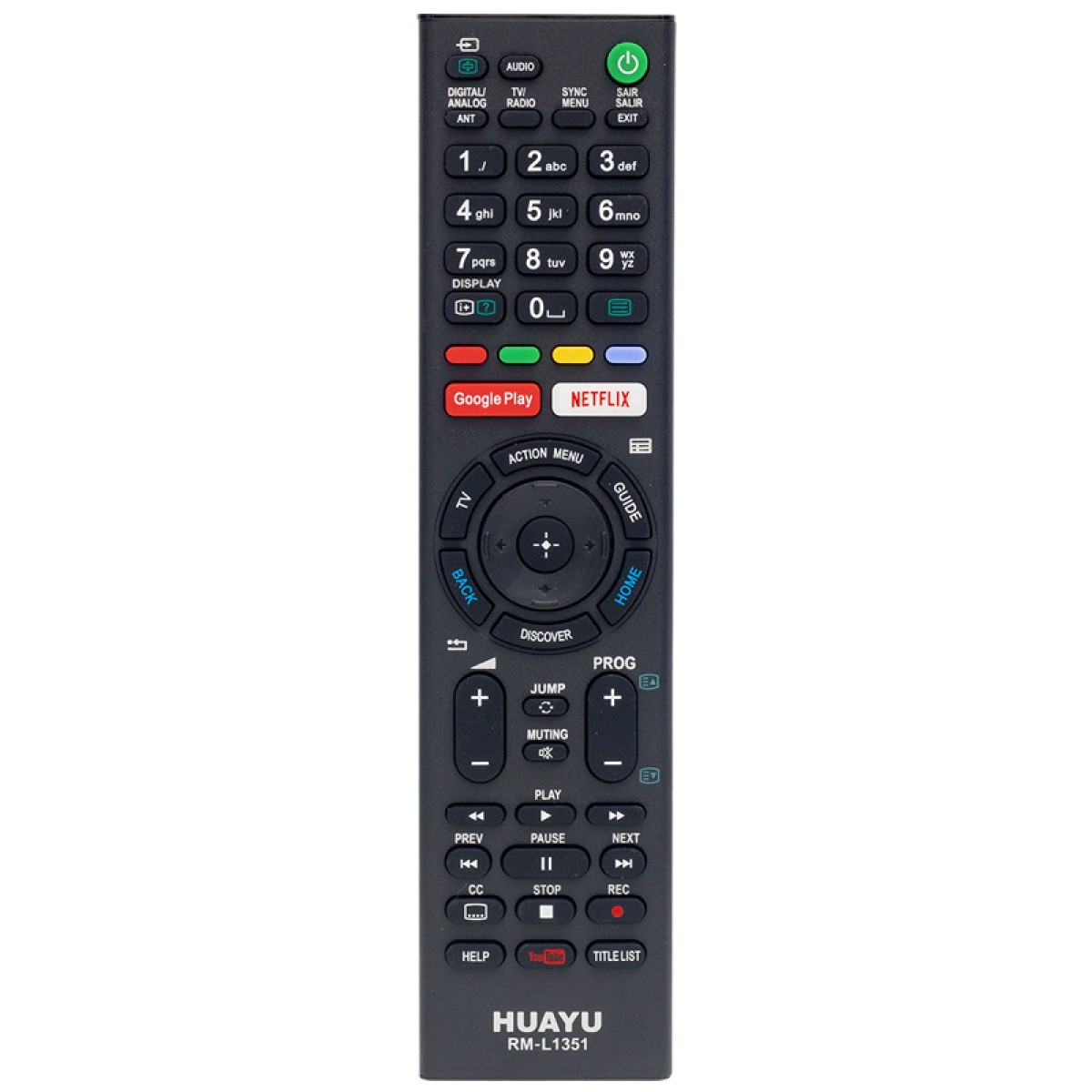 SONY RM-L1351 NETFLIX REMOTE CONTROL