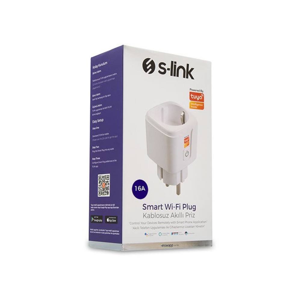 S-LINK SWAPP SL-01 SMART SOCKET  WITH WIFI