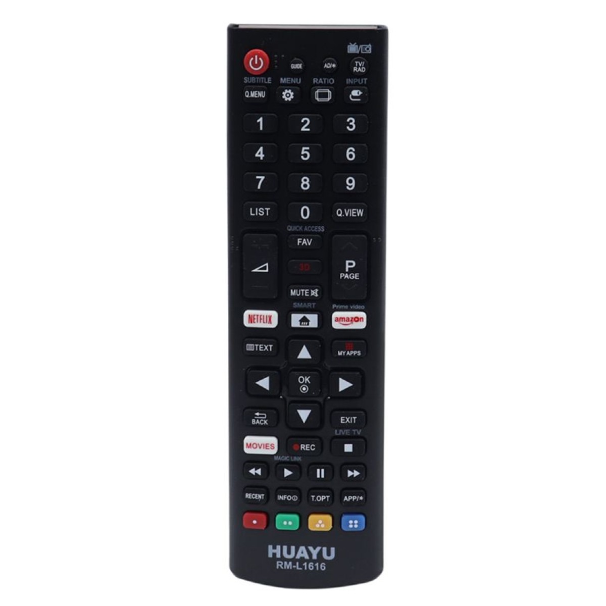 LG LED TV RM-L1616 REMOTE CONTROL