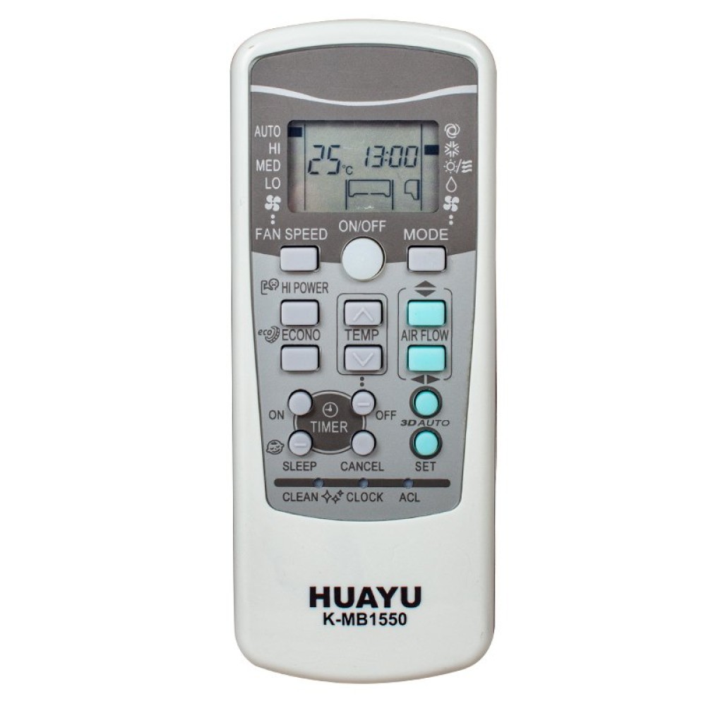 MITSUBISHI AIR CONDITION UNIVERSAL REMOTE CONTROL