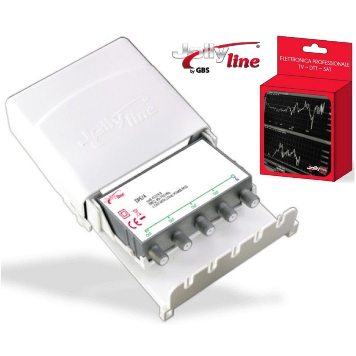 JOLLY-LINE 4 WAY SPLITTER 45219