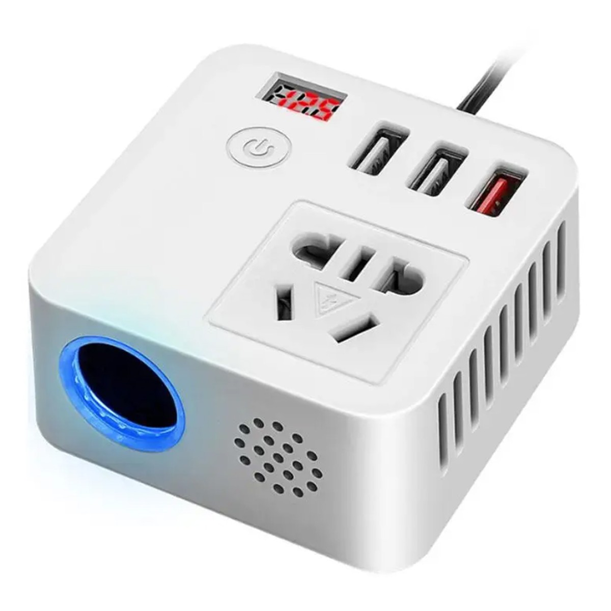 POERMASTER 22139 MULTI-FUNCTIONAL CAR INVERTER USB, 12/24V, 220V