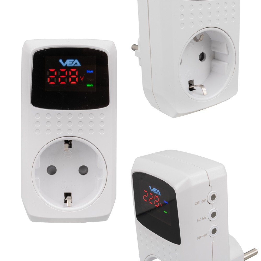 VEA VE-22393 16 Surge Protected Socket