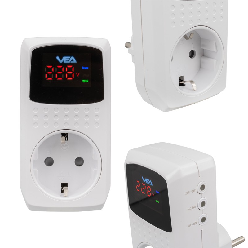 VEA VE-22393 16 Surge Protected Socket