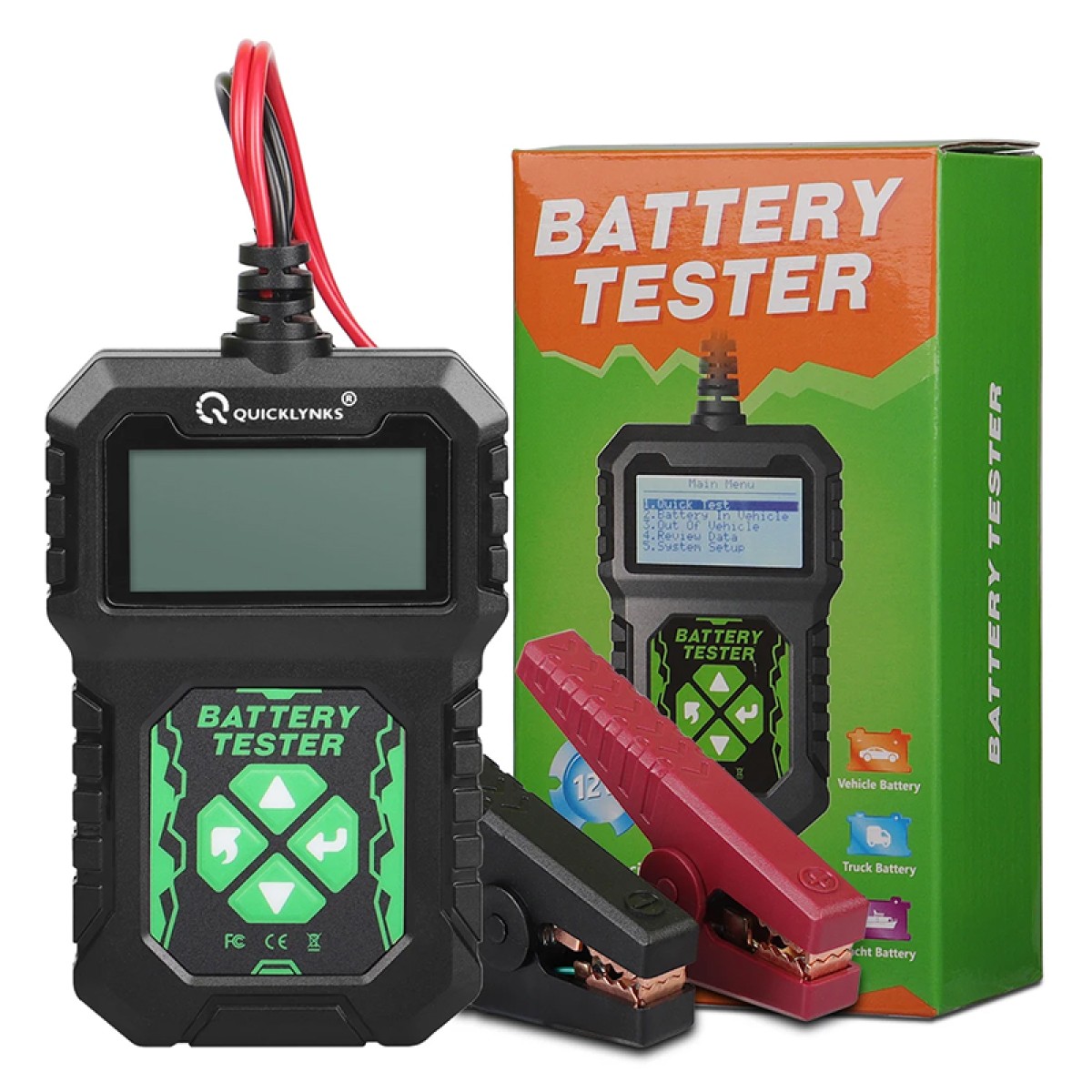 POWERMASTER BA107 ΕΛΕΓΚΤΗΣ ΜΠΑΤΑΡΙΑΣ (TESTER) 12V 30-220AH