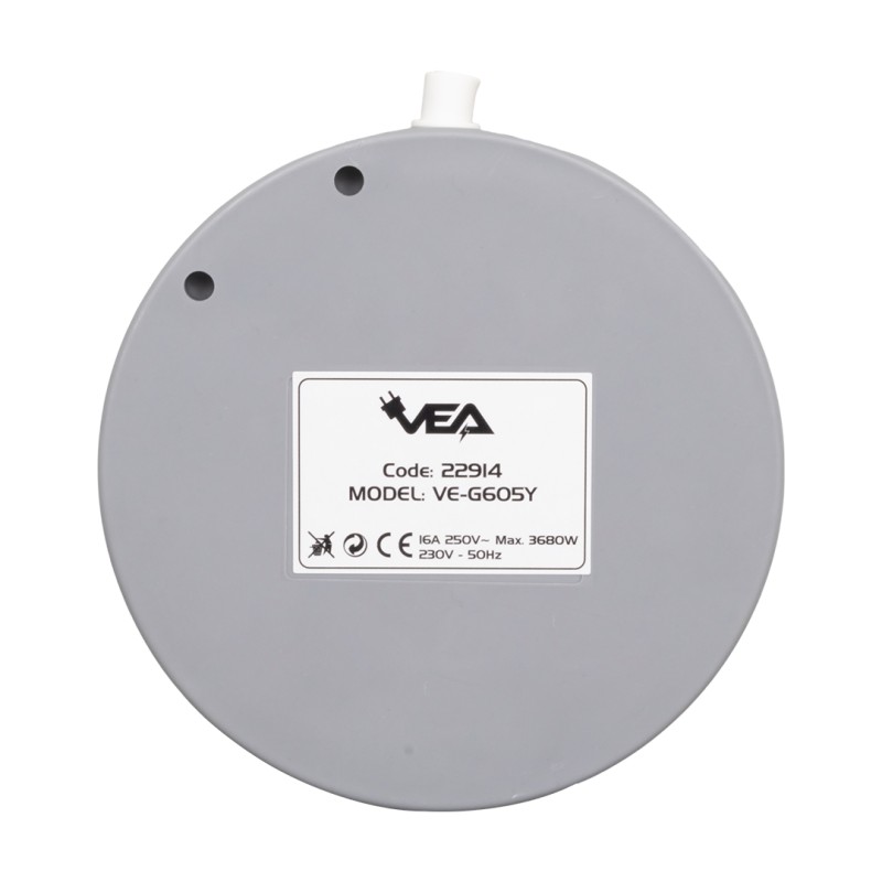 VEA VE-G605Y ΠΟΛΥΠΡΙΖΟ 5 ΘΕΣΕΩΝ ΜΕ ΔΙΑΚΟΠΤΗ