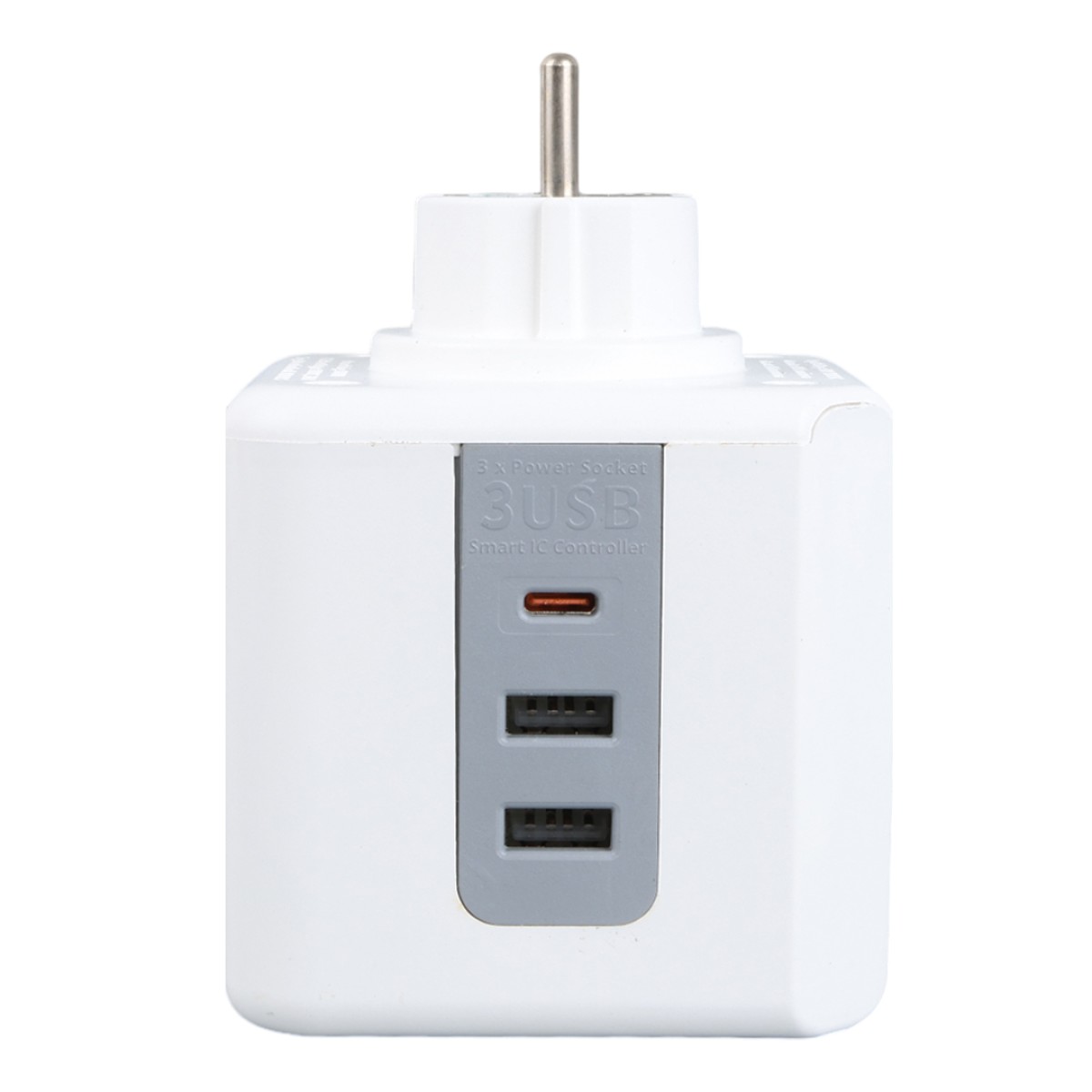 VEA VE-23089 ΠΟΛΥΠΡΙΖΟ 3 ΘΕΣΕΩΝ ΜΕ 3 USB