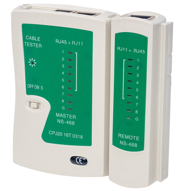 POWERMASTER PM-2335 RJ-45 RJ-11 Ethernet Cable Tester