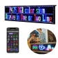 POWERMASTER PM-23828 20x98 cm Ευέλικτη Πινακίδα RGB LED