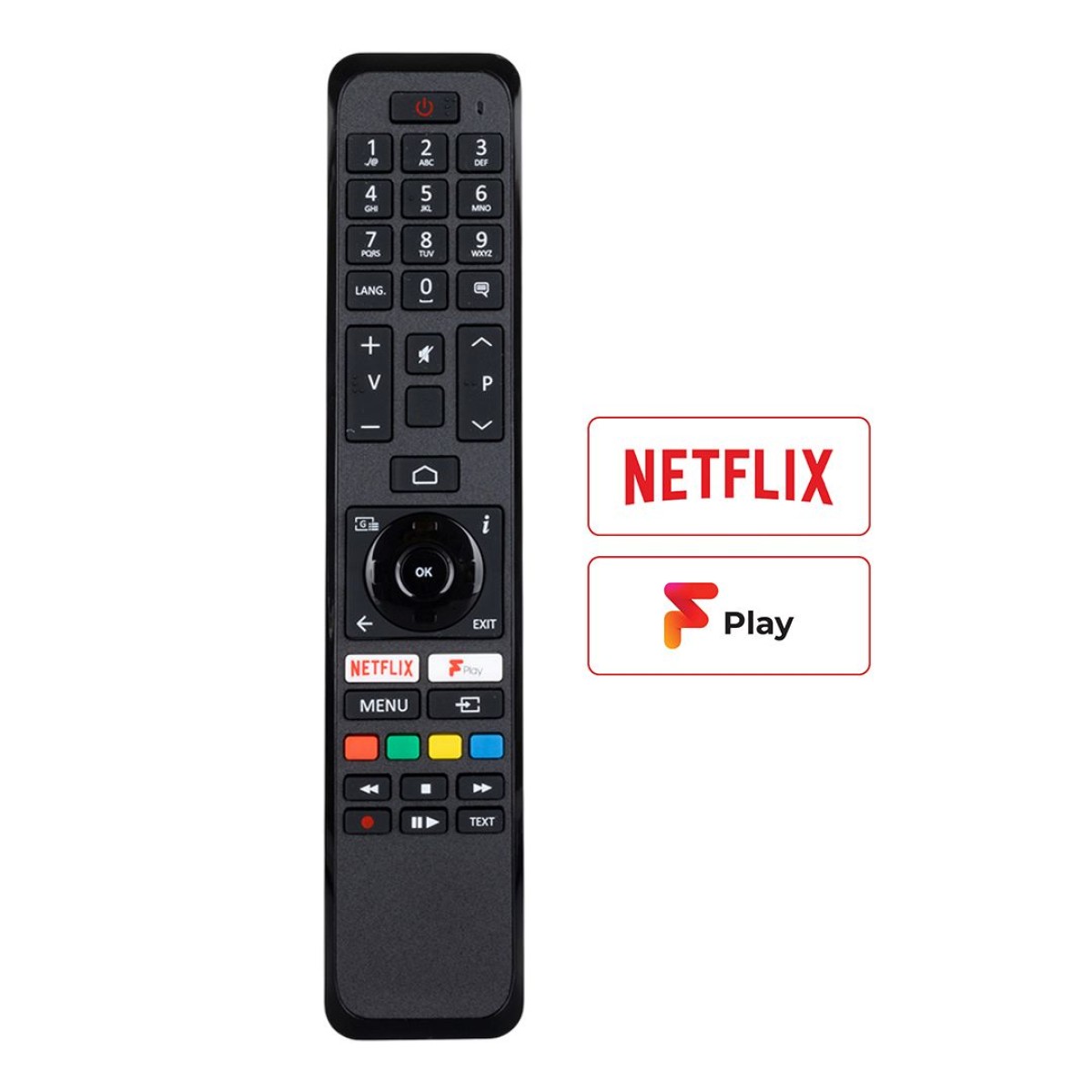 VESTEL F&U TURBOX RC43161 ANDROID TV Τηλεχειριστήριο Τύπου ORIGINAL