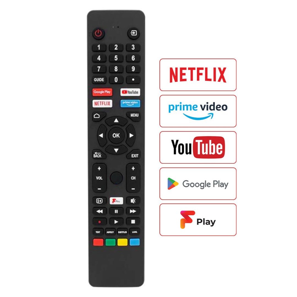 JVC RM-C3250 NETFLIX Google Play Τηλεχειριστήριο Τύπου ORIGINAL